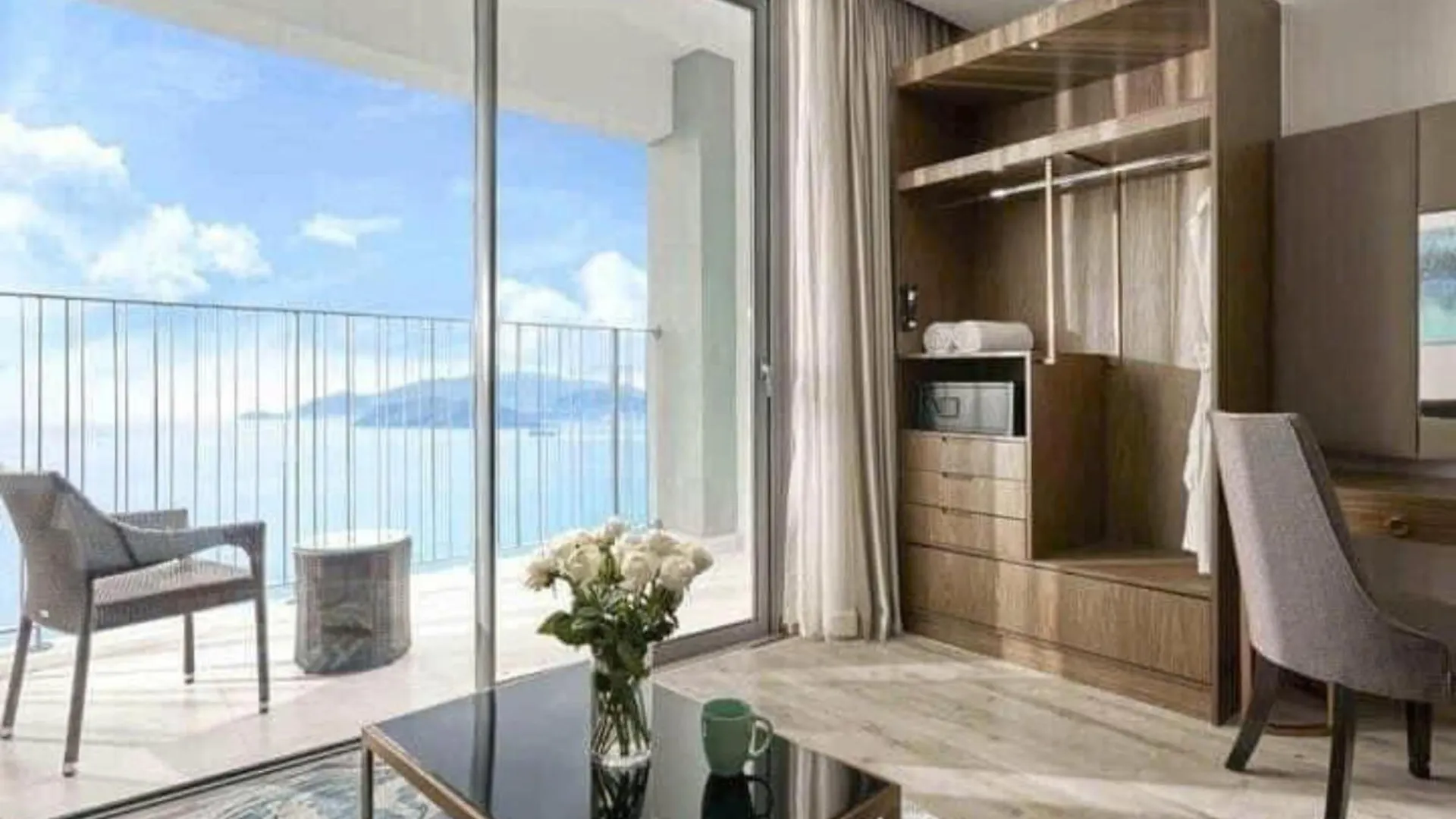 نها ترانج Panorama Condotel By San Village شقة فندقية